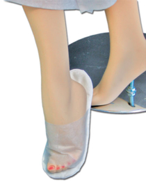 Тапочки процедурные с открытым мысом 