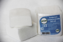 Салфетки косметические 5х5 100шт/уп