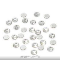 Стразы прозрачный 1мм, 1шт